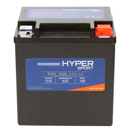 Power Sonic PAL30LHY-H Lithium Powersport Battery PAL30LHY-H